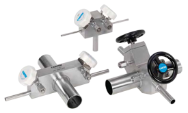 Duplex Series Ultra-High Purity Diaphragm Valves